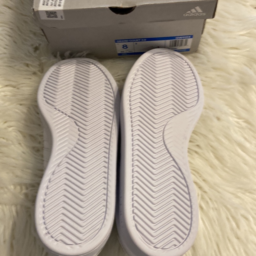 Adidas GRAND COURT 2.0 SHOES SIZE 8BRAND NEW WITH TAG COLOR WHITE - Picture 6 of 12